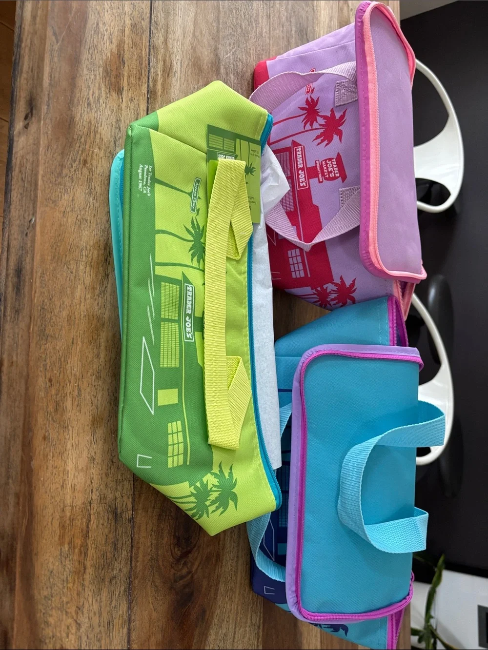 Trader Joe's Lime Green Insulated Lunch Bag